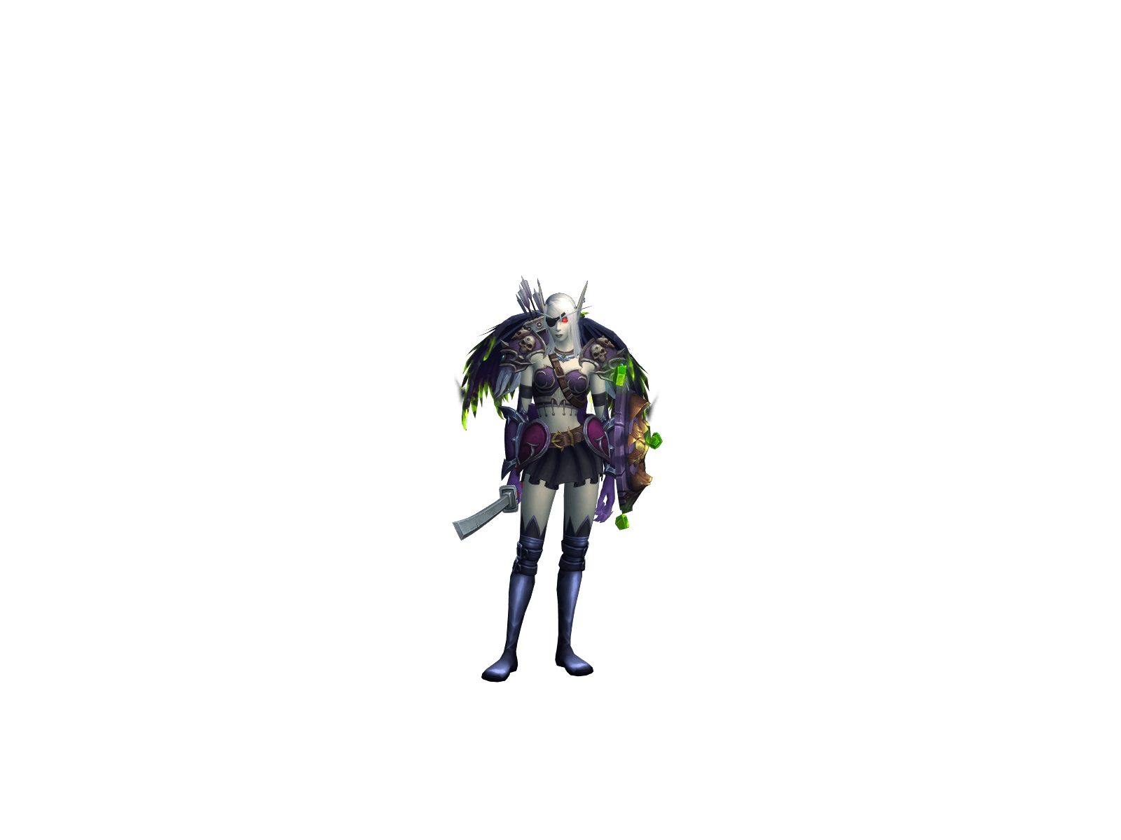 Full character render of Bénedictus