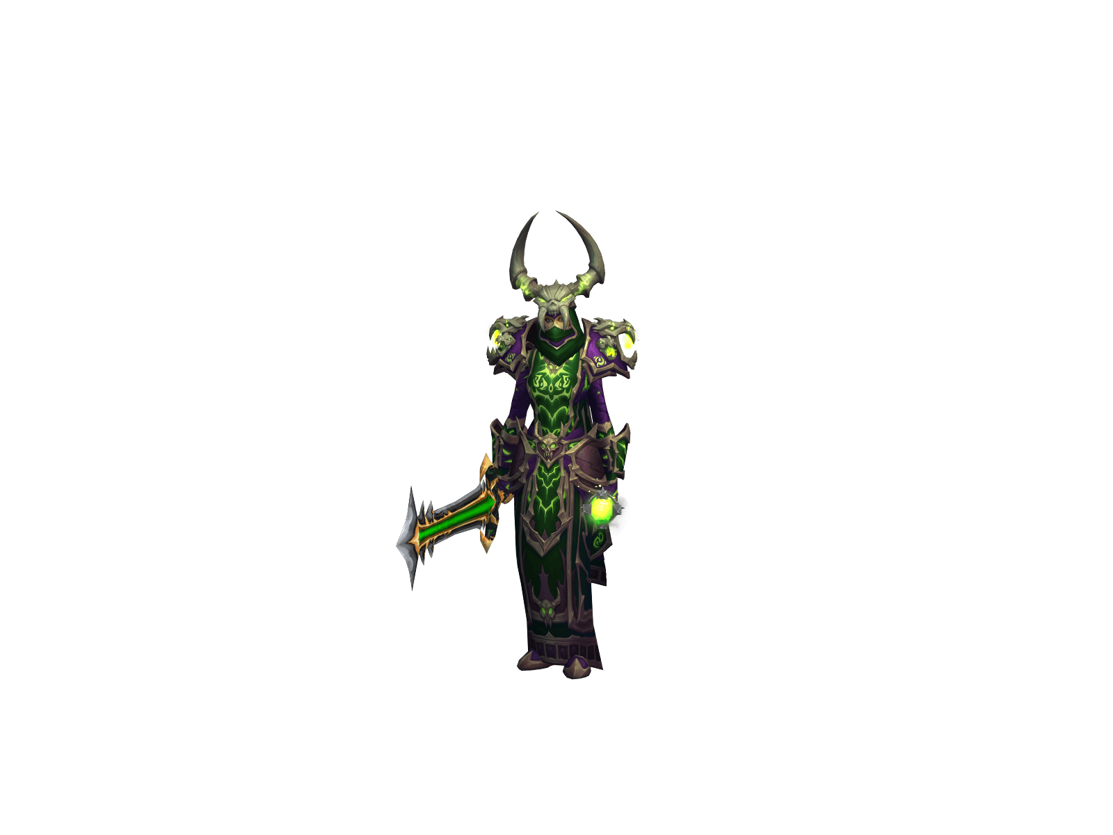 Full character render of Xande