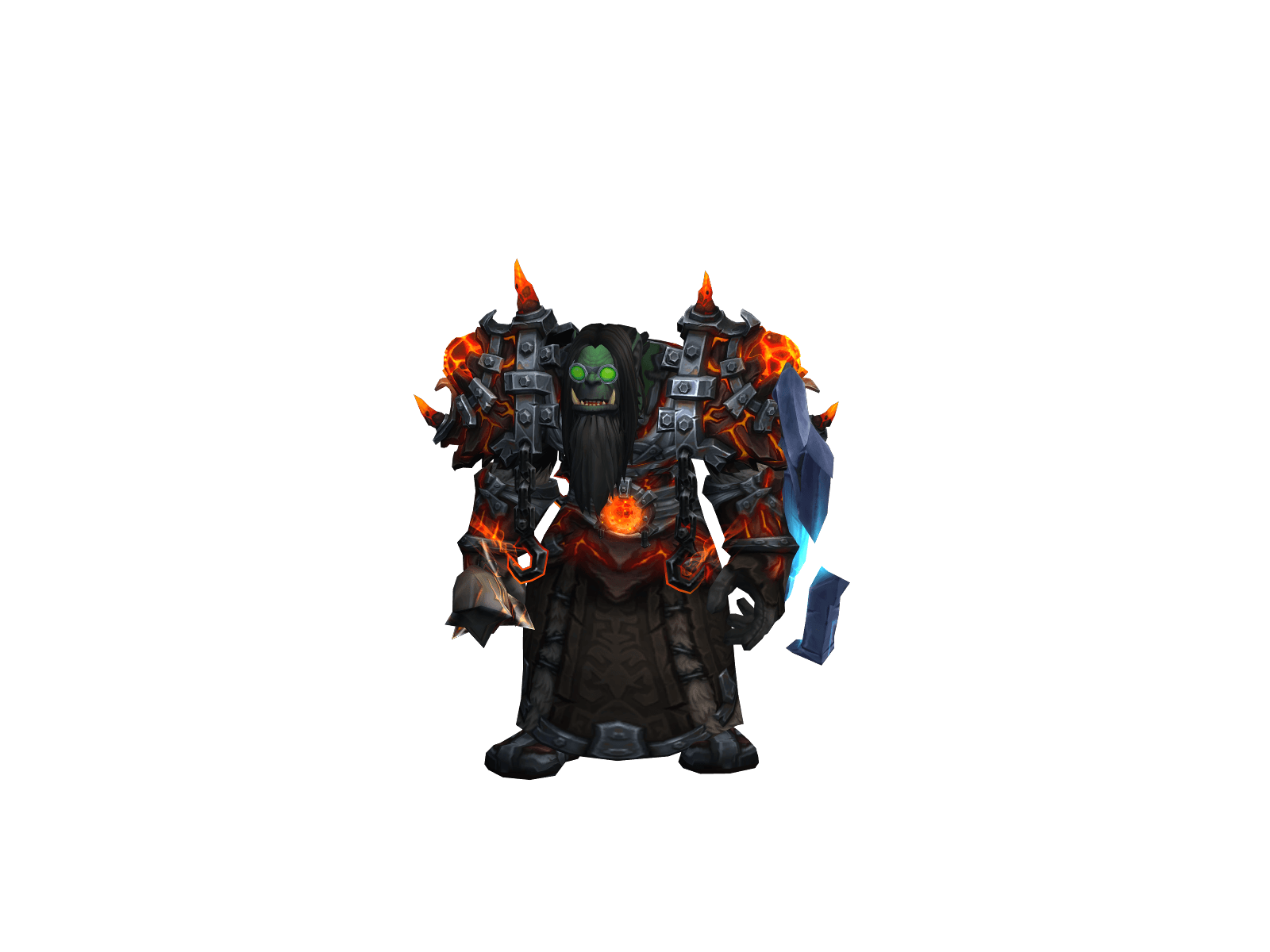 Full character render of Schâman
