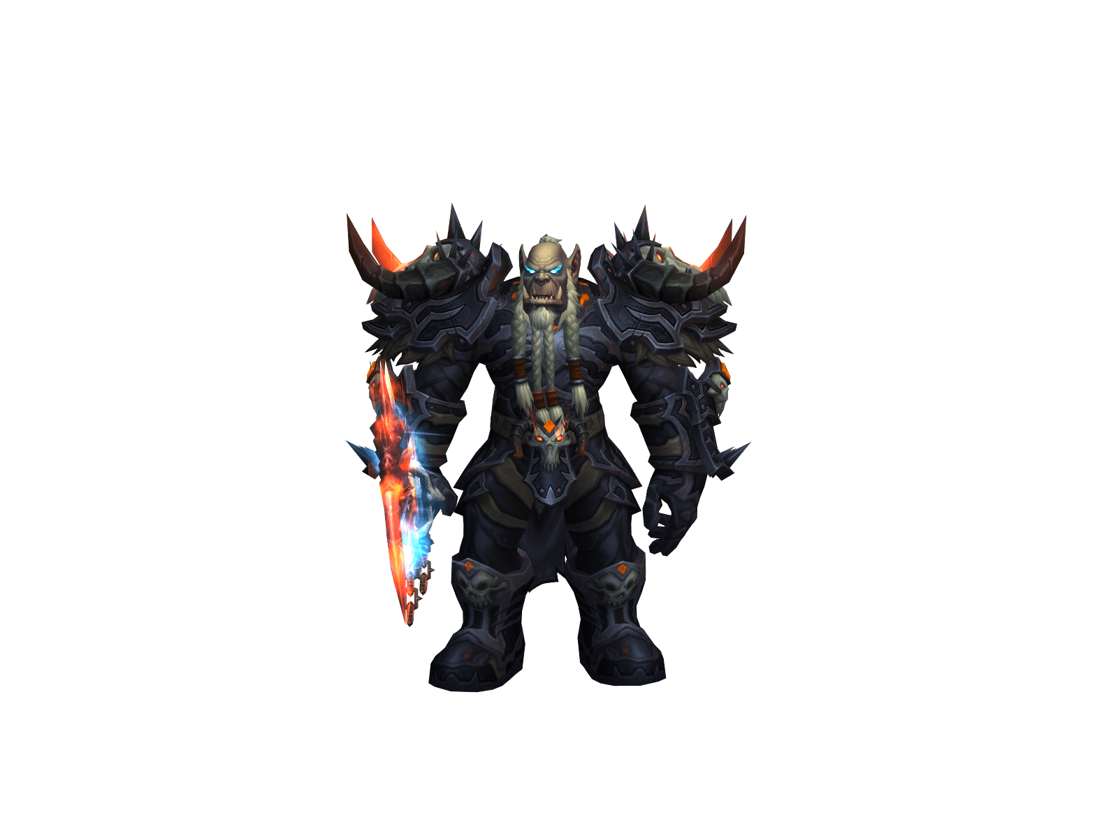 Full character render of Sainless
