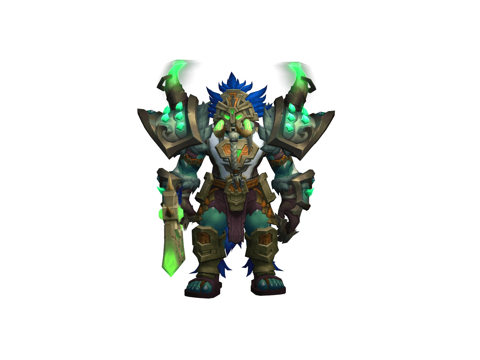 Full character render of Quebert