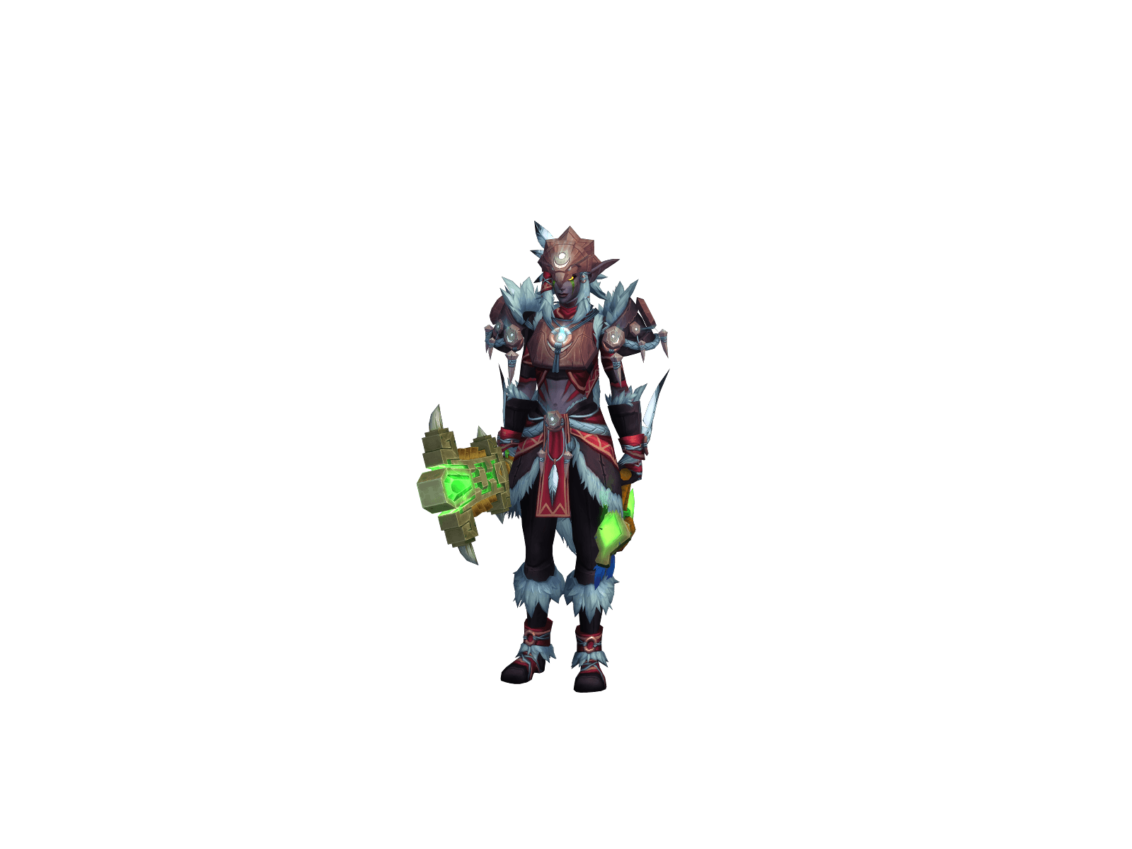 Full character render of Druni