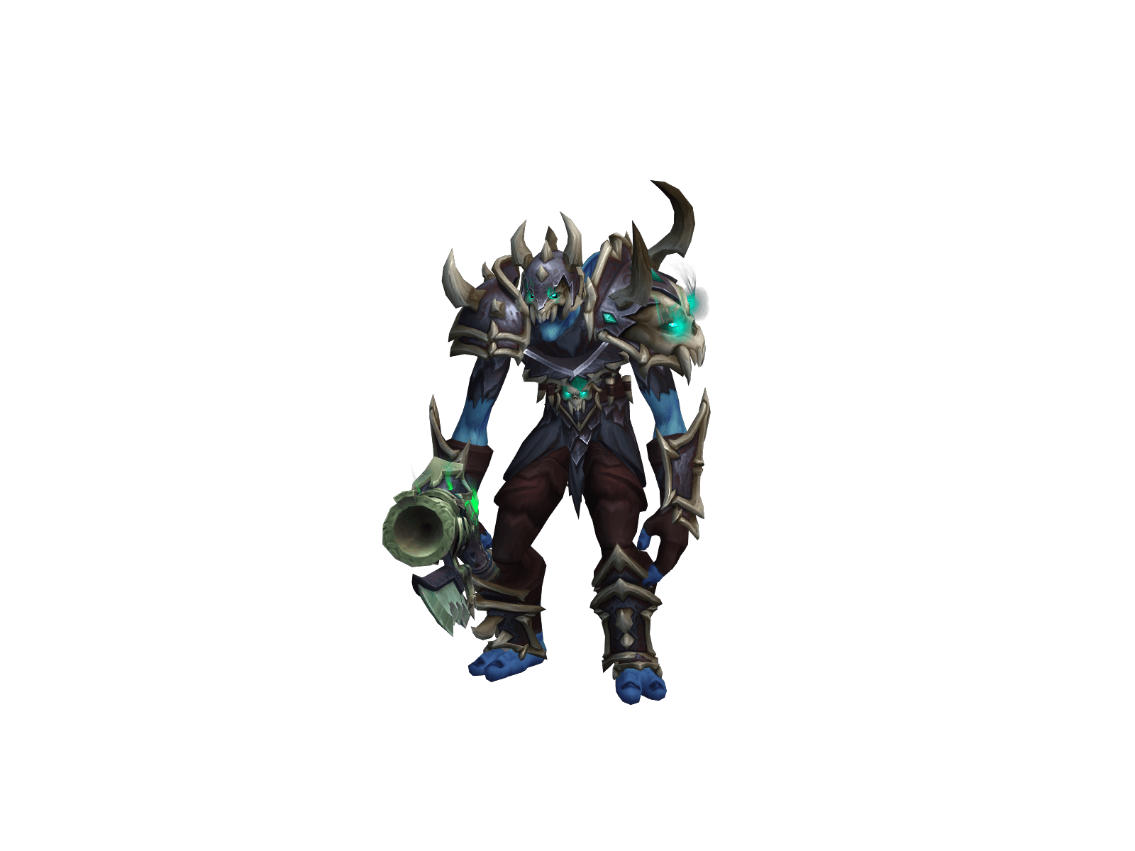 Full character render of Gromphelás