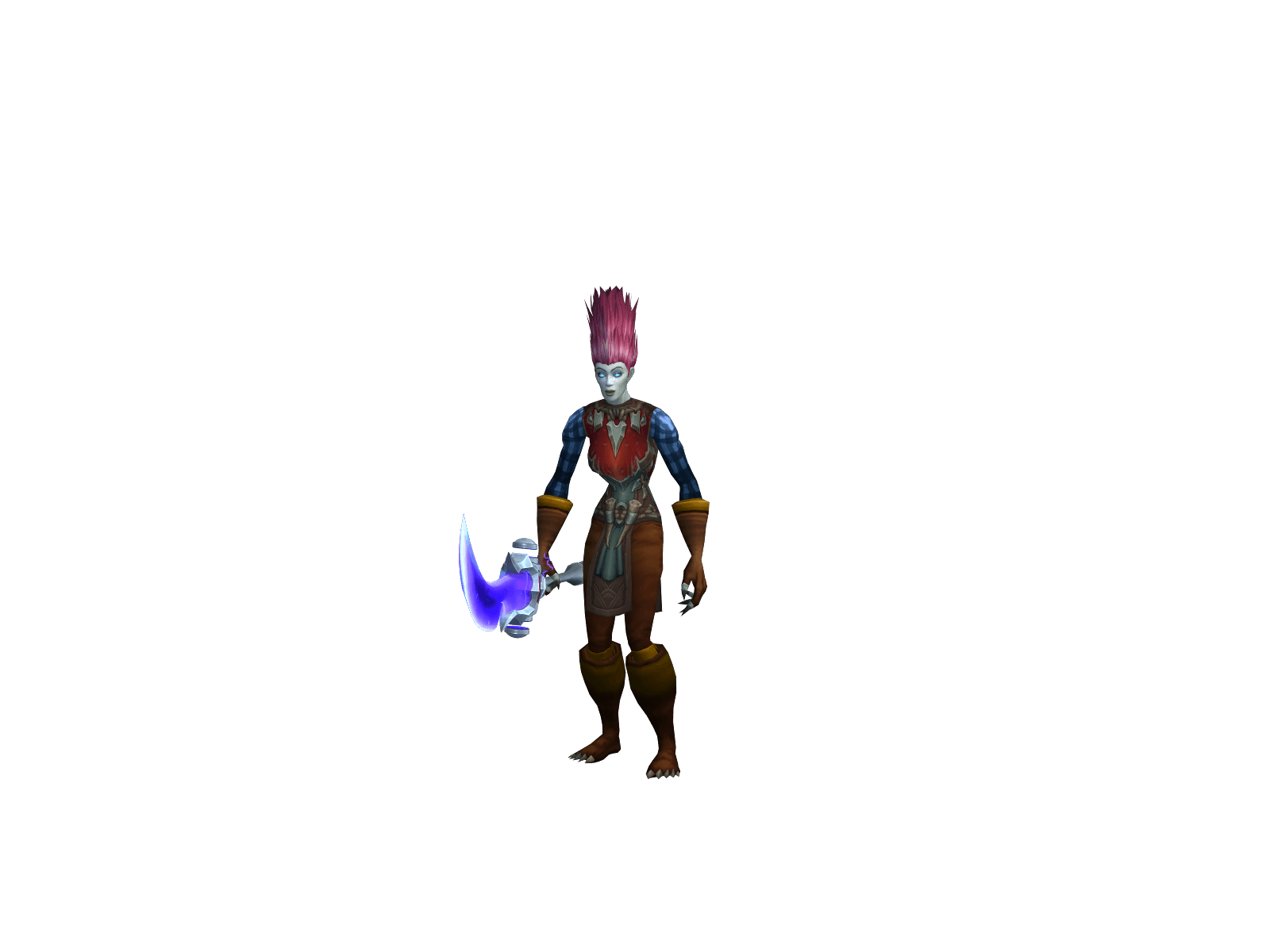 Full character render of Pandamonkey