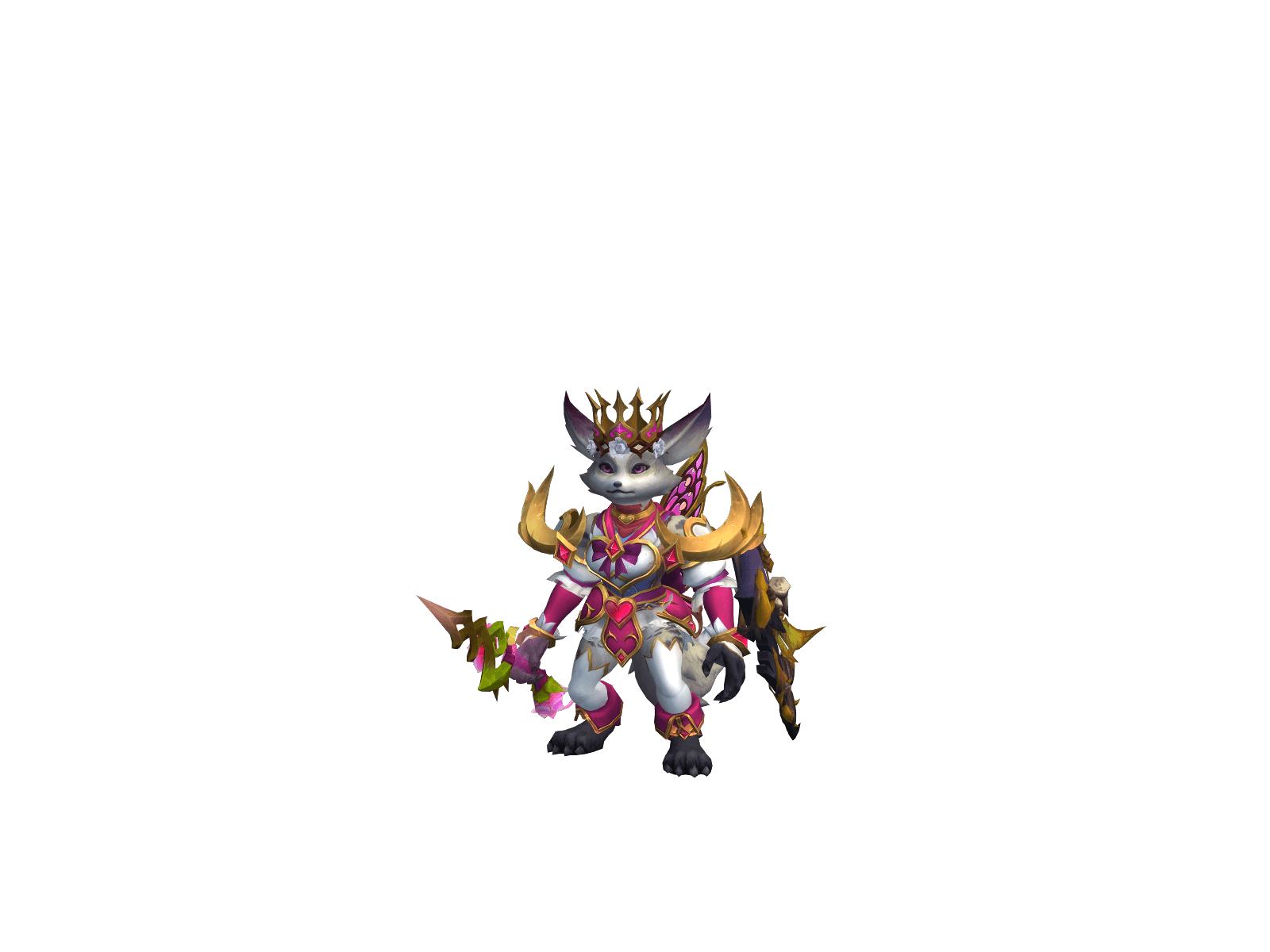 Full character render of Atanía