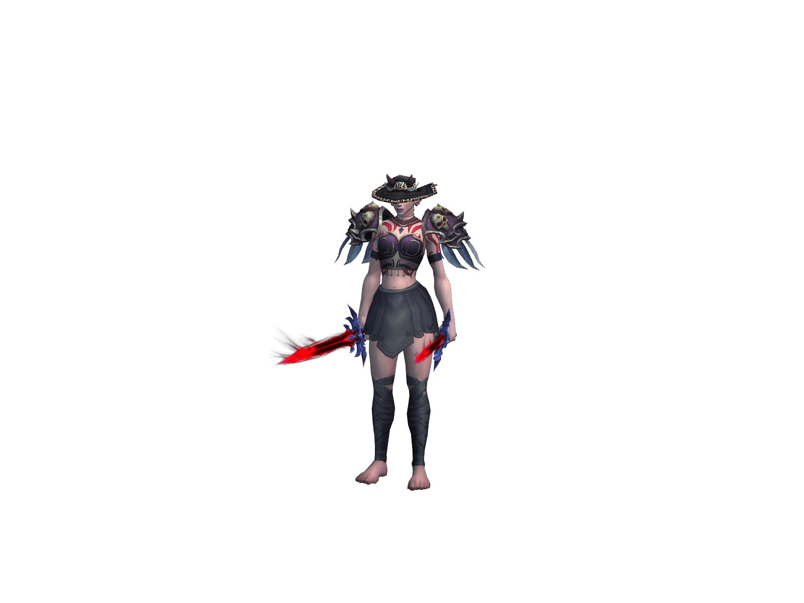 Full character render of Mjxd