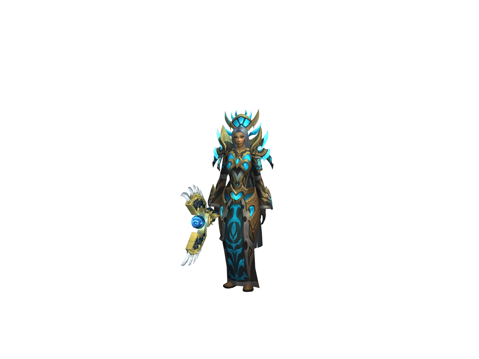 Full character render of Лазерган