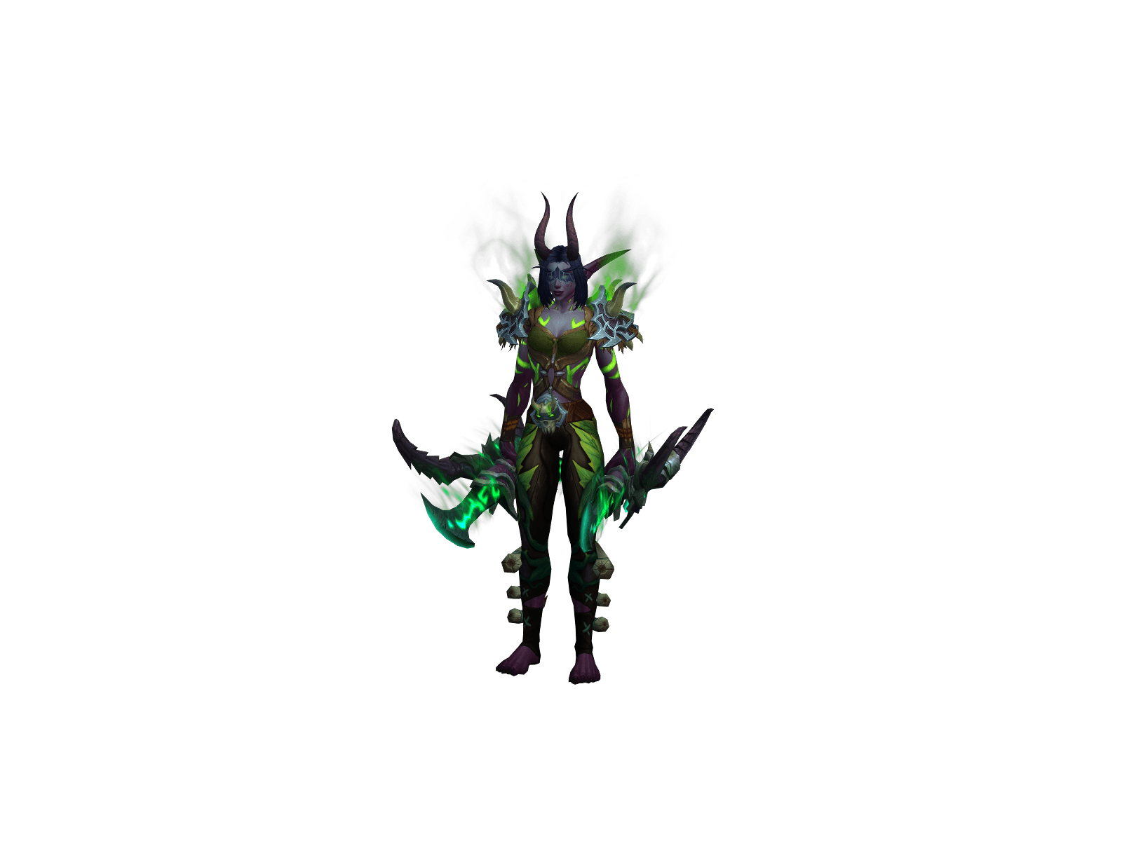 Full character render of Húntress
