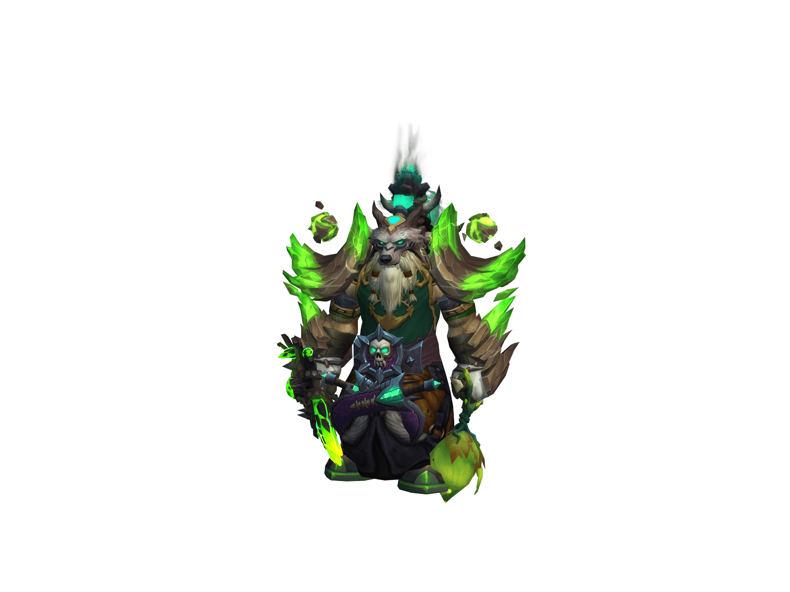 Full character render of Dragor