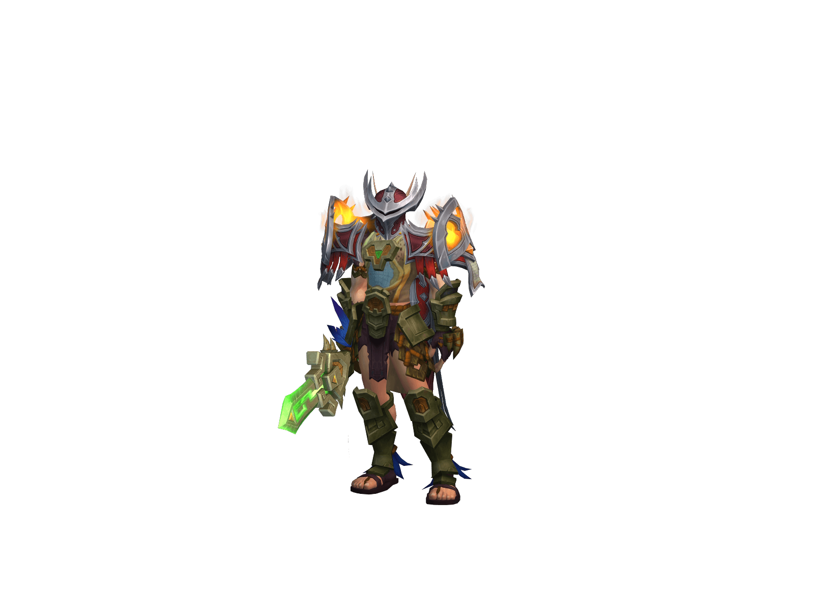 Full character render of Hatann