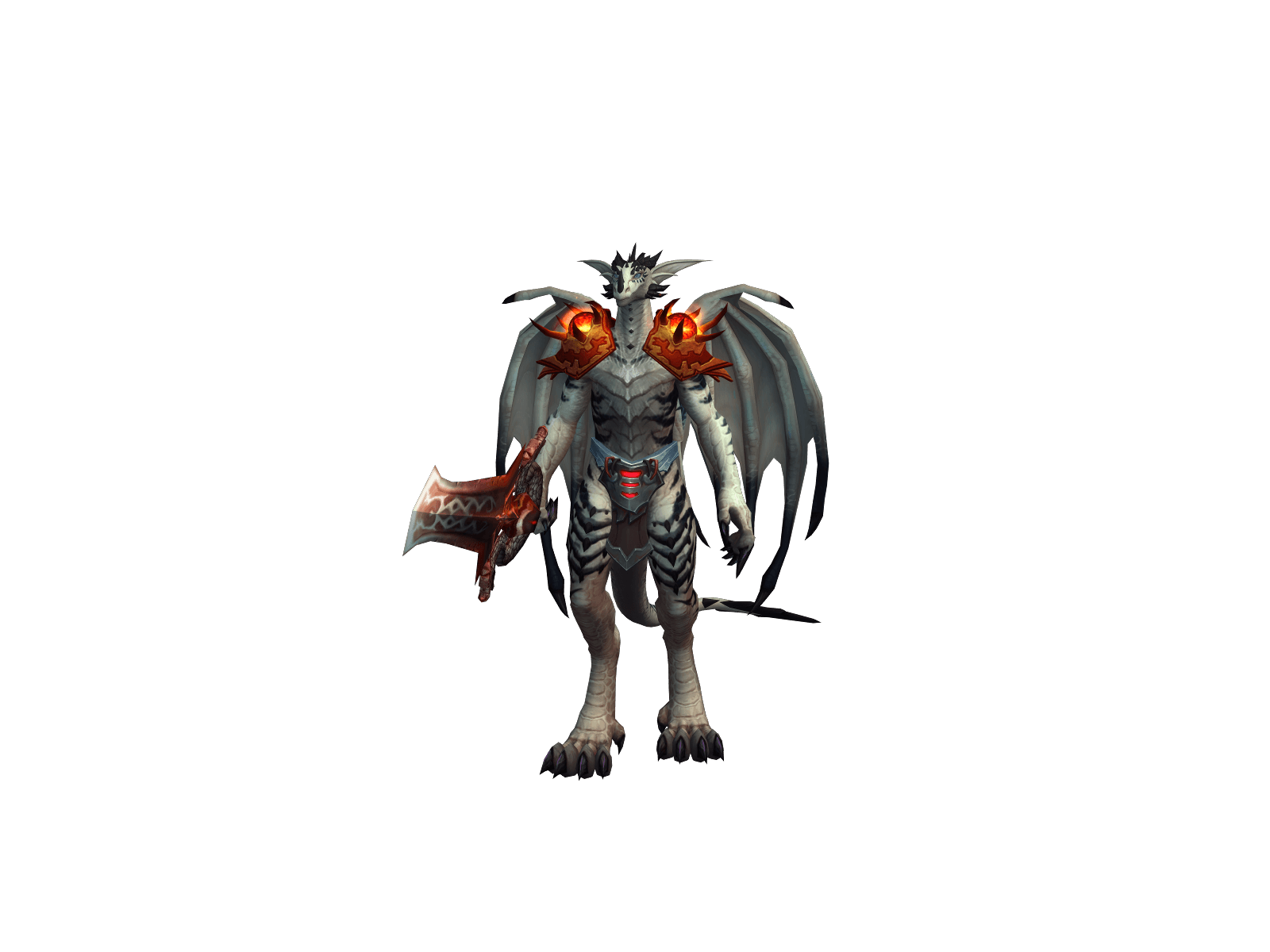 Full character render of Awrstrasza