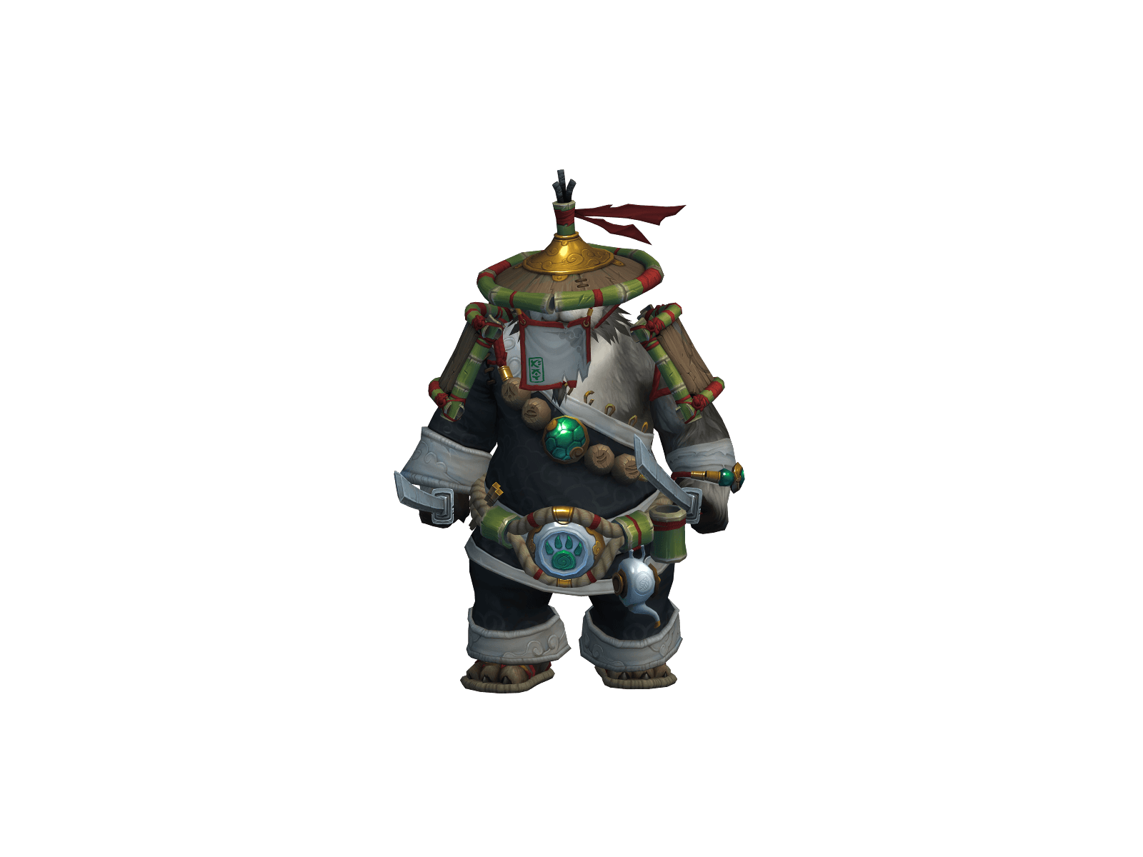 Full character render of Bamboo