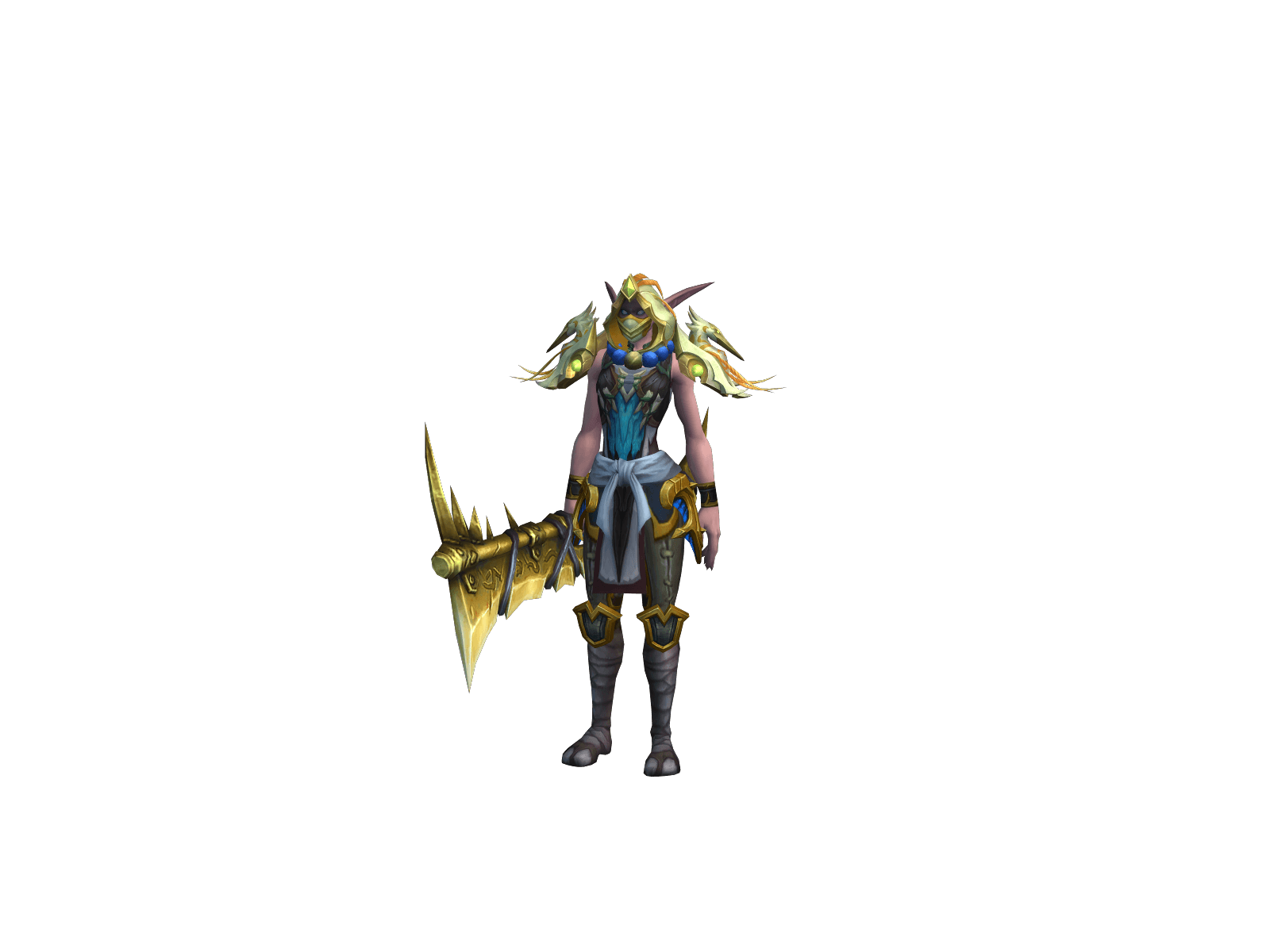 Full character render of Baldurr