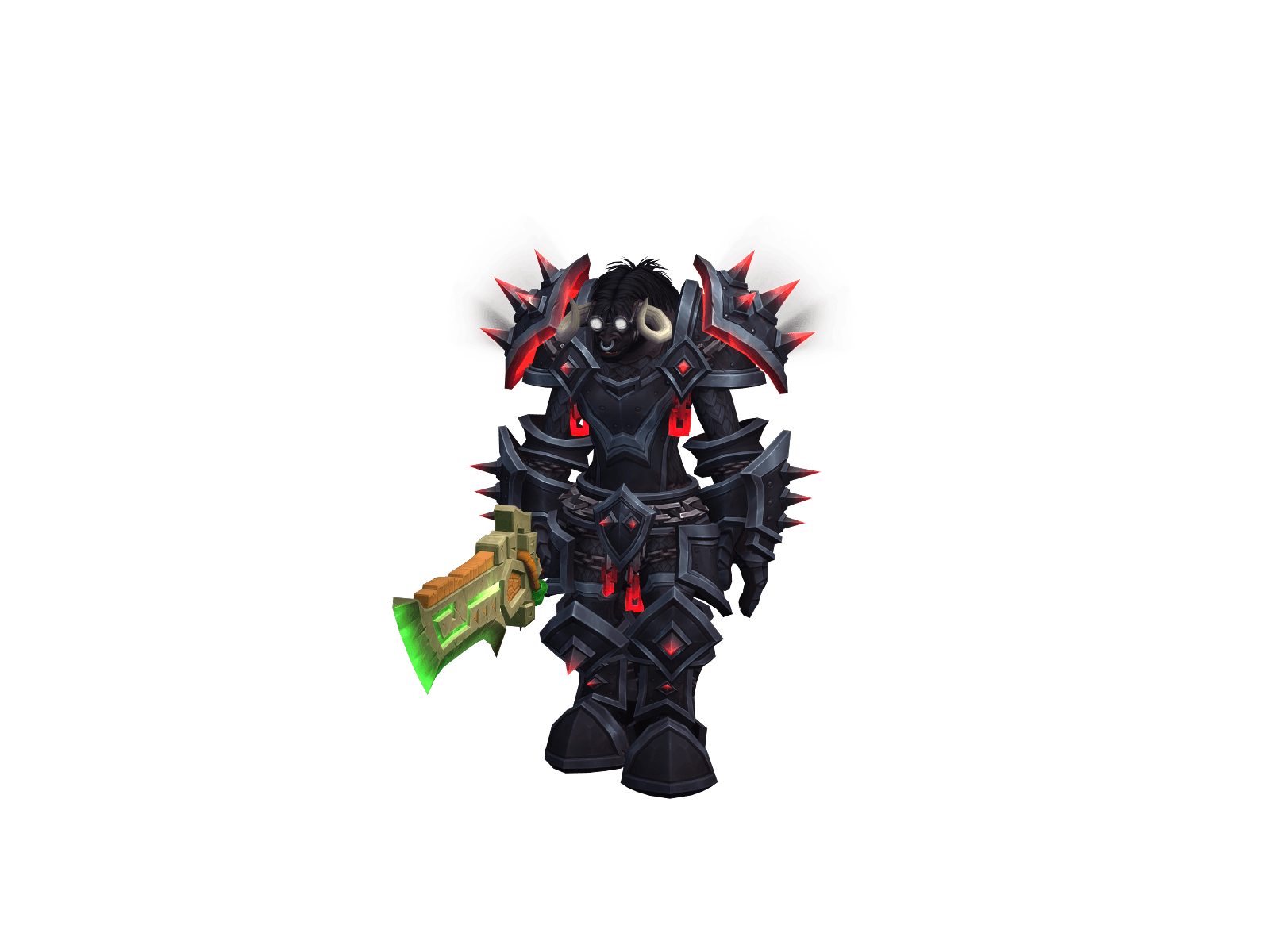 Full character render of Testøsterone