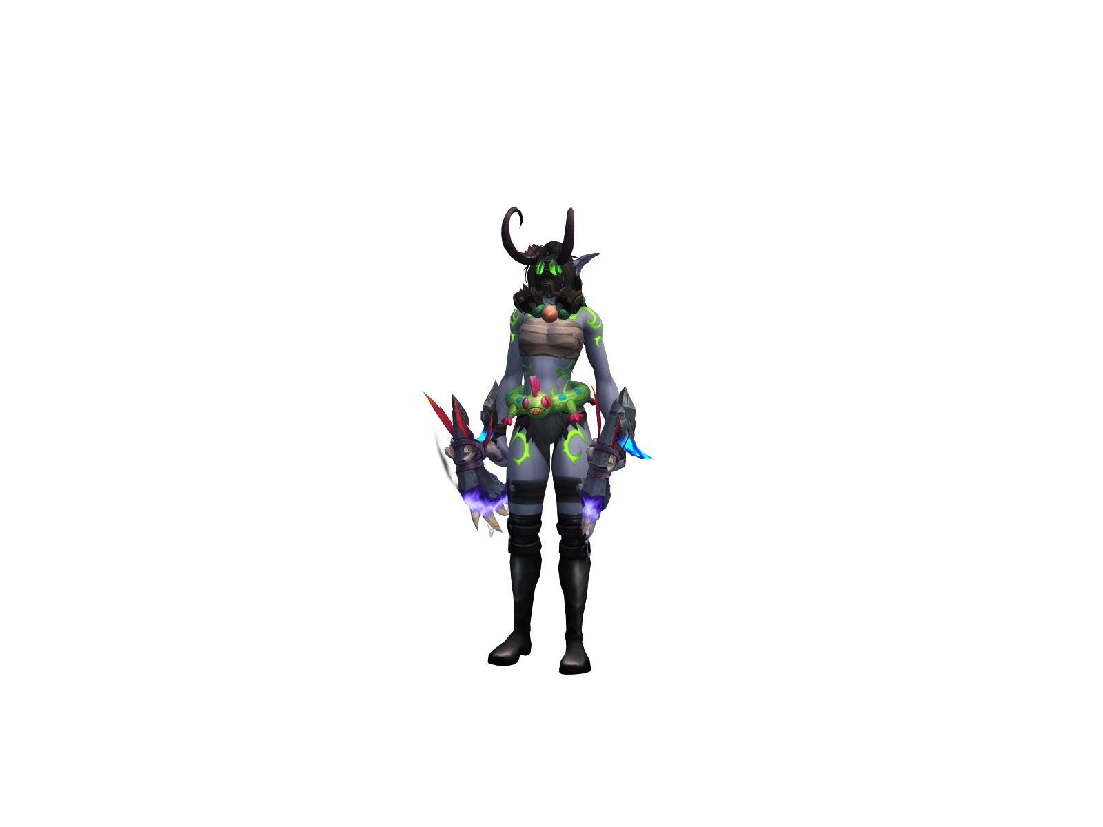 Full character render of Retrodemon