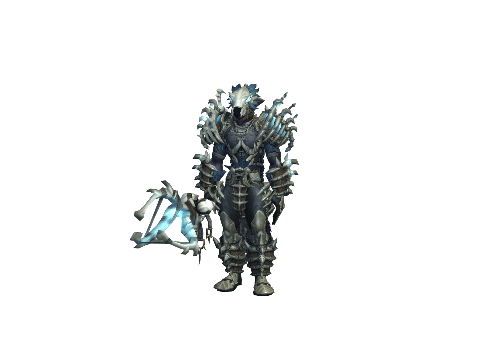 Full character render of Yssnake
