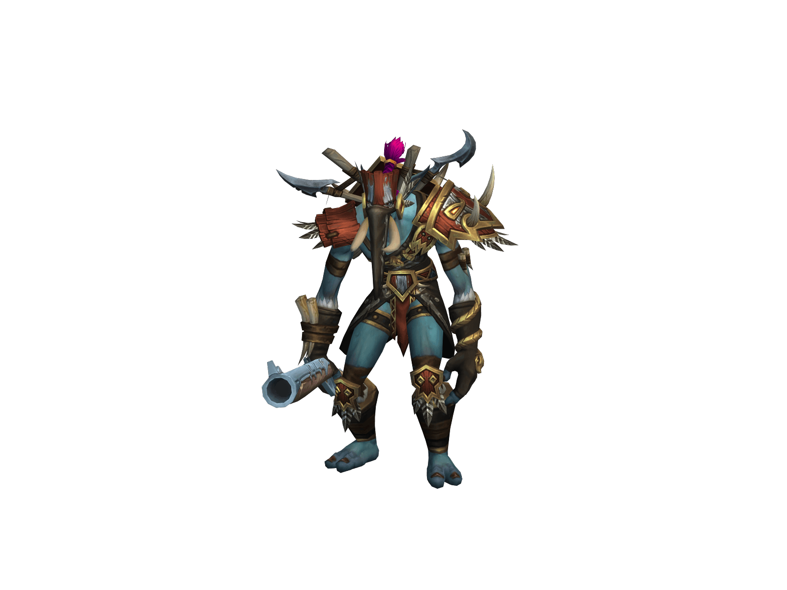 Full character render of Джонго