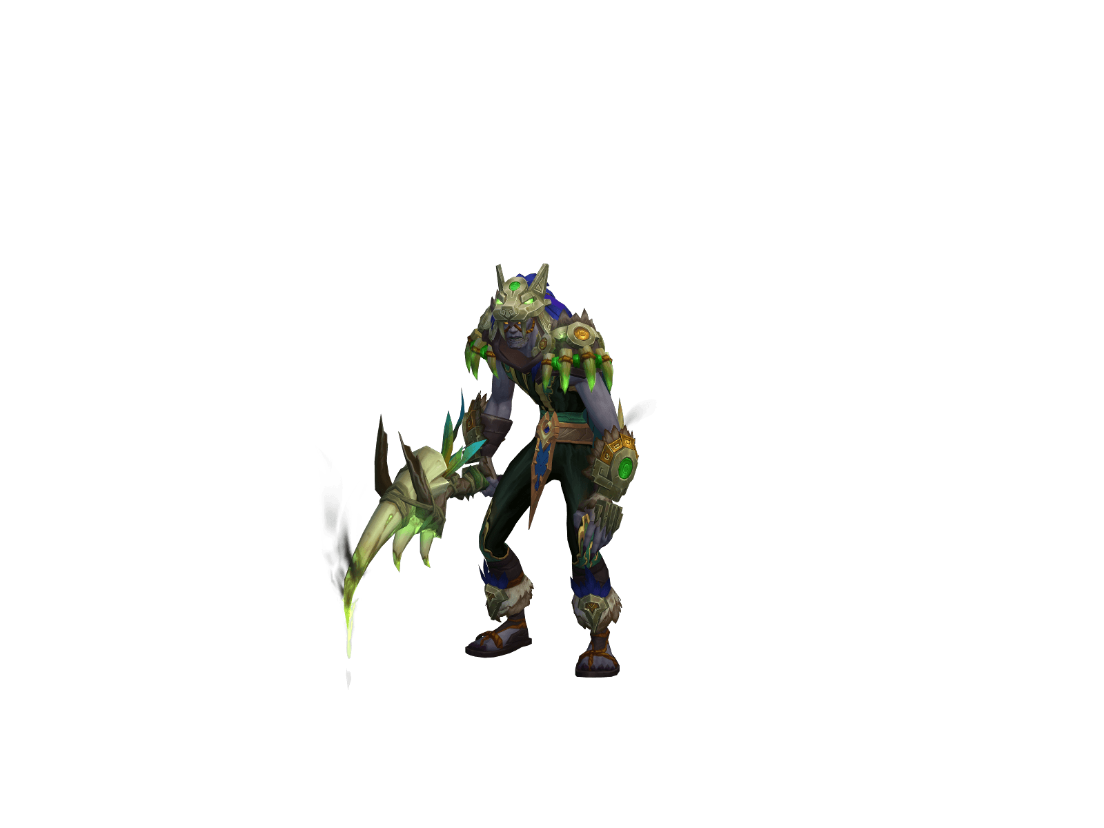 Full character render of Монашек