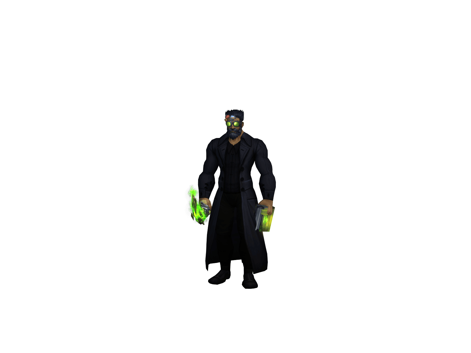 Full character render of Fluxdog