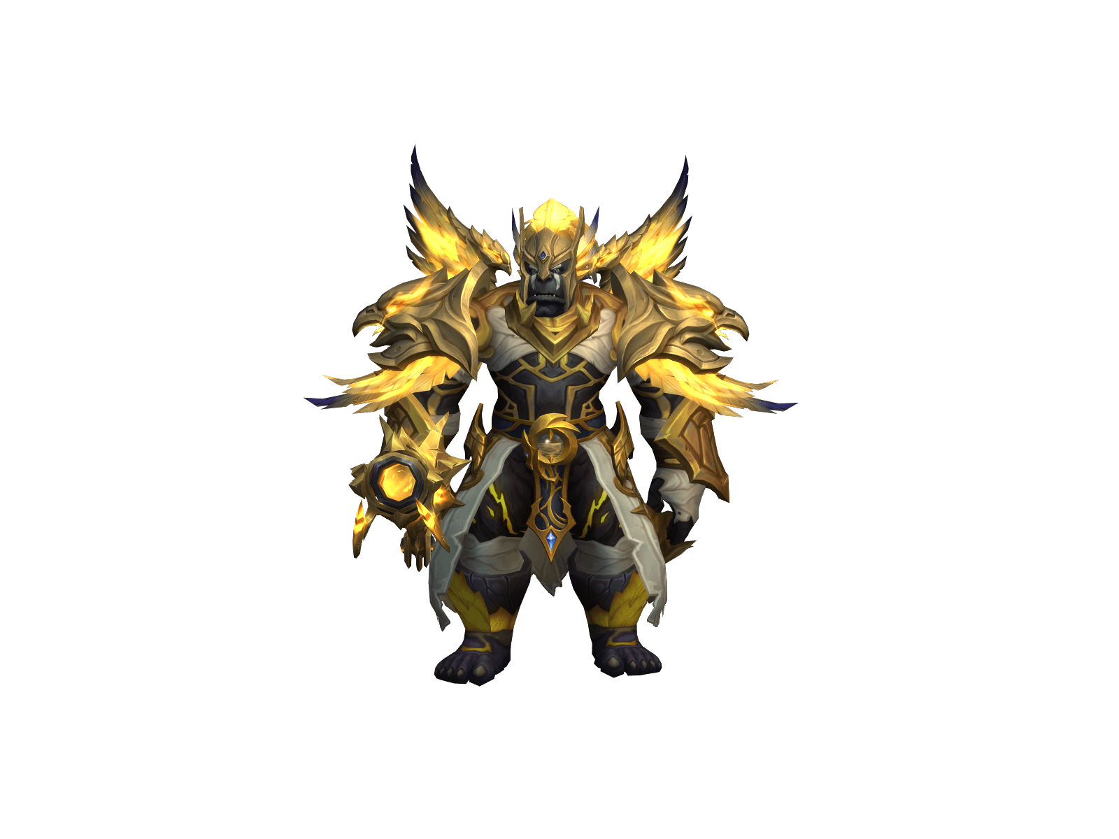 Full character render of Zaman