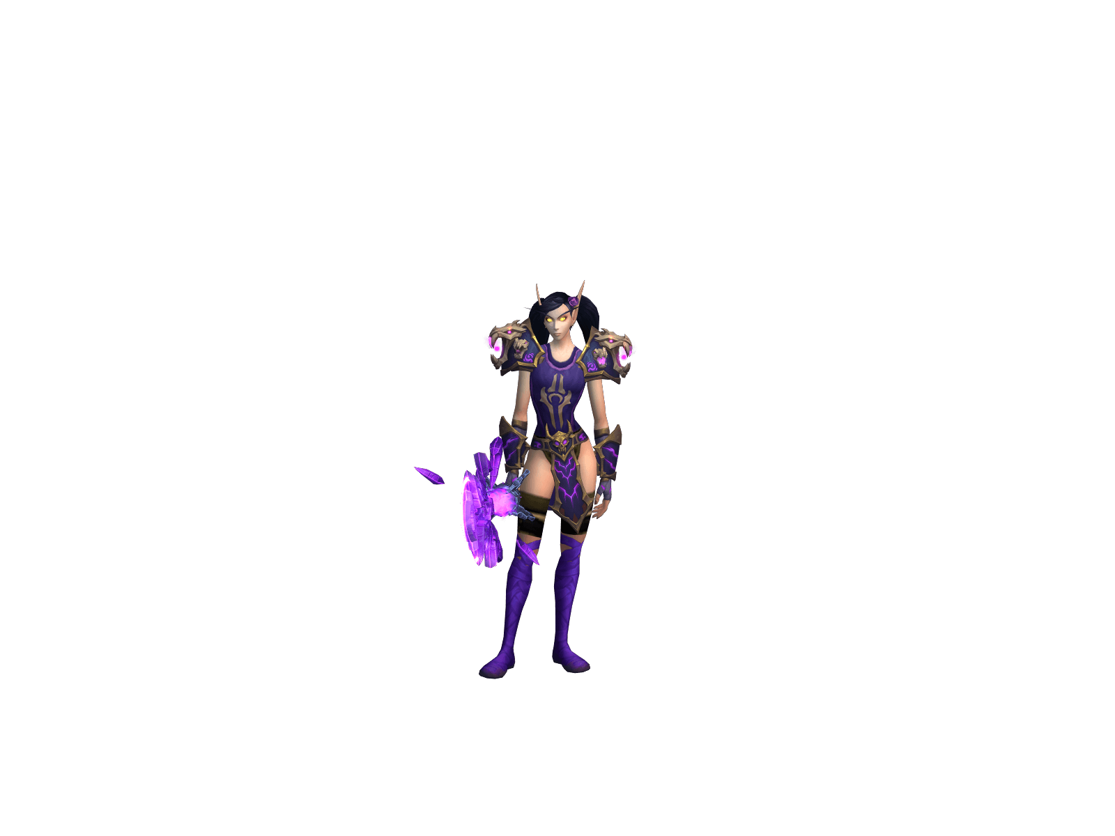 Full character render of Discochick