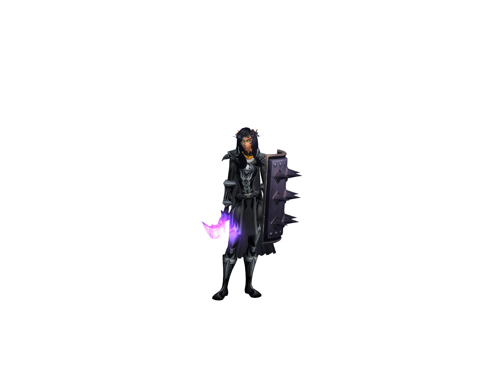 Full character render of Elany