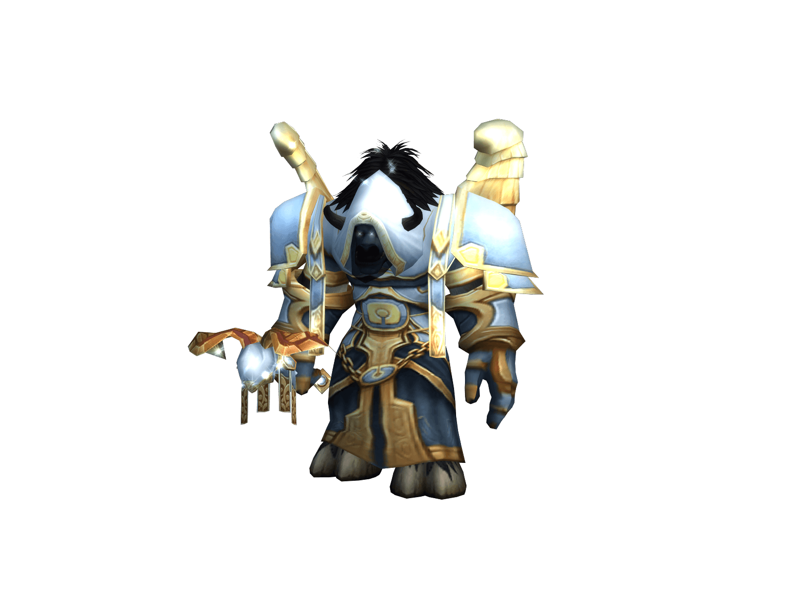Full character render of Lesausage