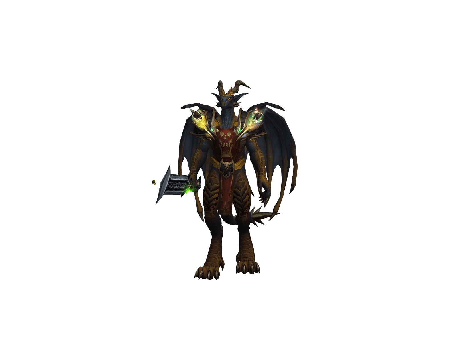 Full character render of Bónes
