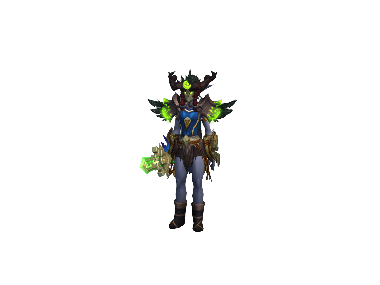 Full character render of Khrissi