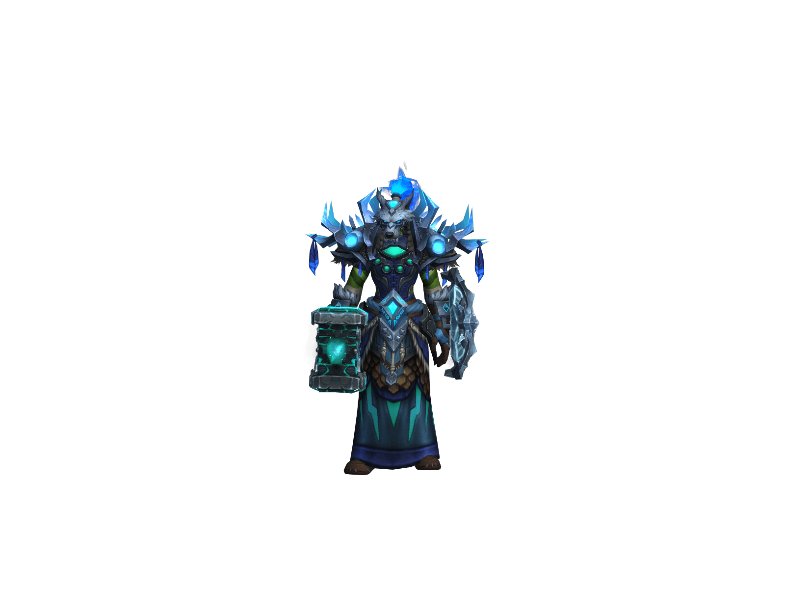 Full character render of Flamedogboy