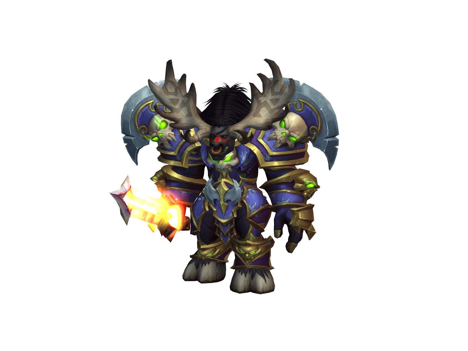 Full character render of Biggazzcow