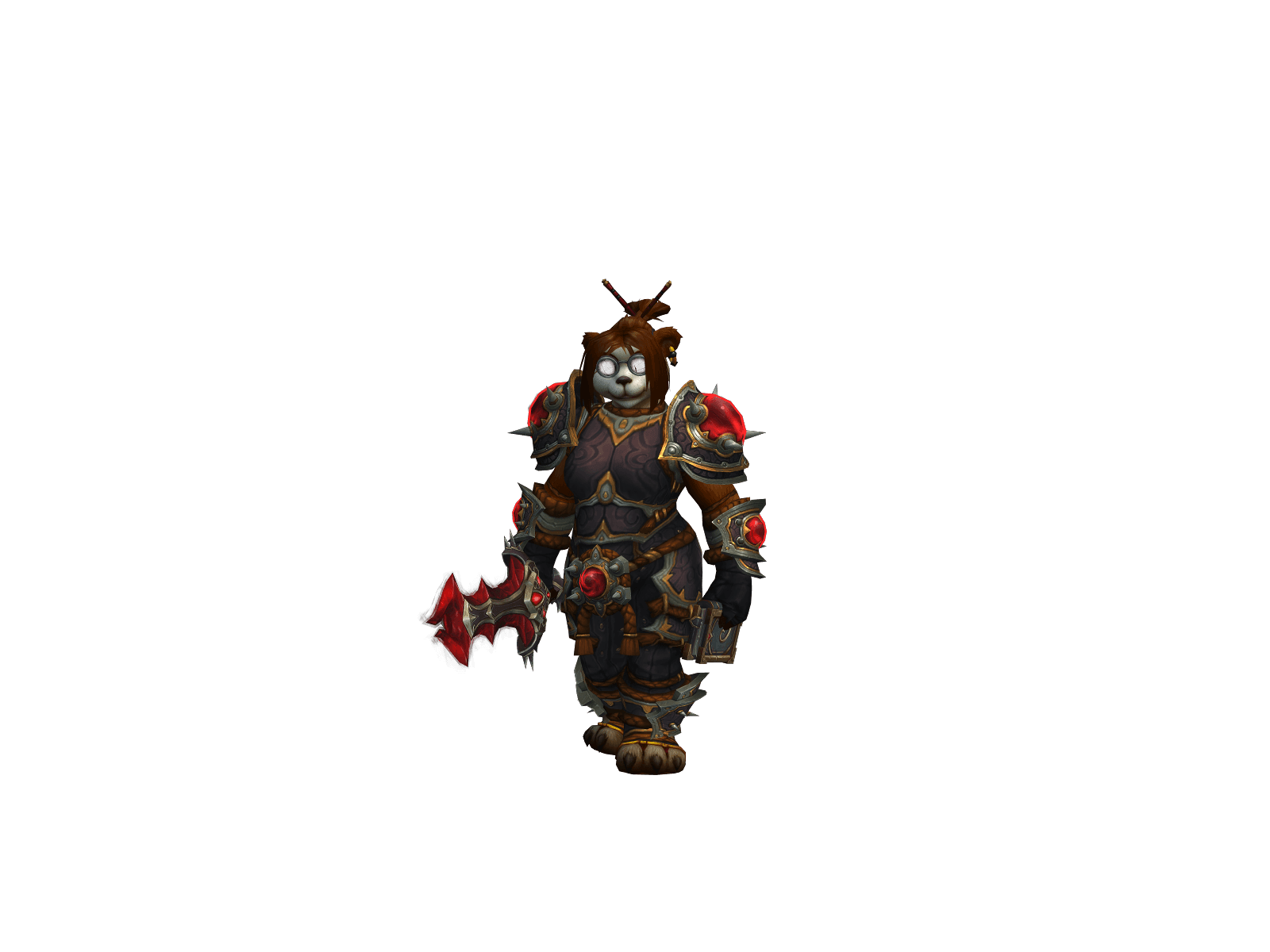 Full character render of Redcake