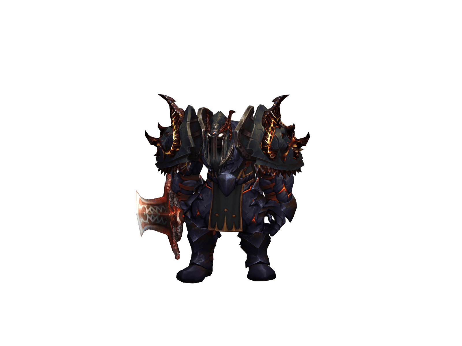 Full character render of Retmain