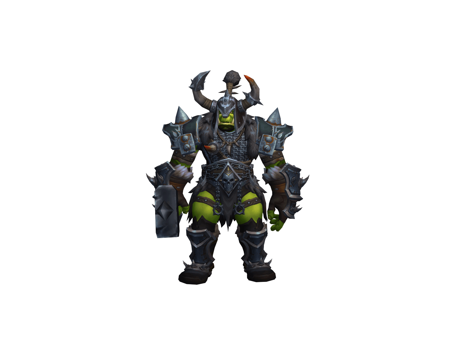 Full character render of Golmmash