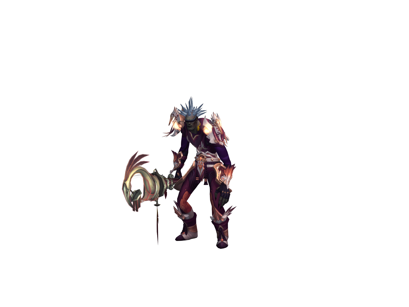 Full character render of Huank