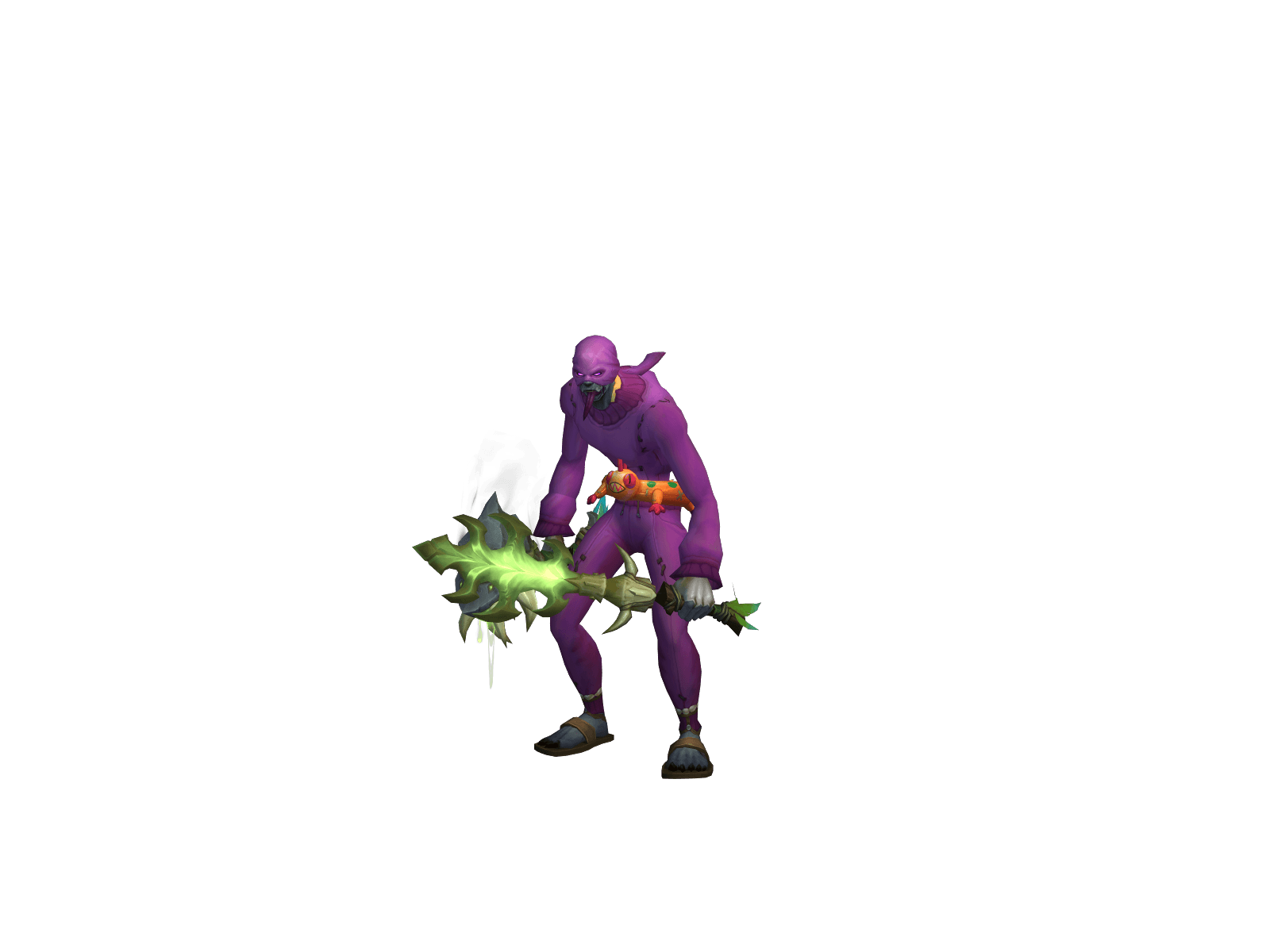 Full character render of Squidley