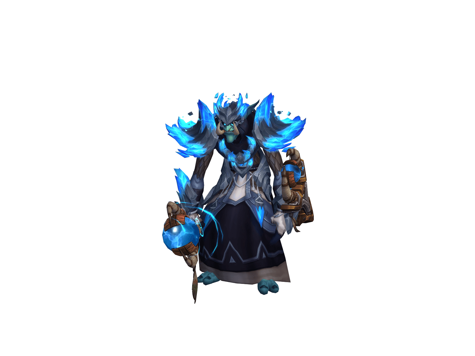 Full character render of Brujero