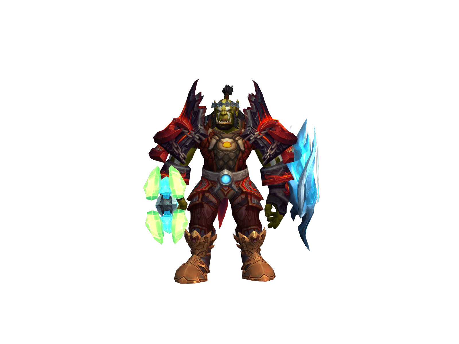 Full character render of Volhvwolf