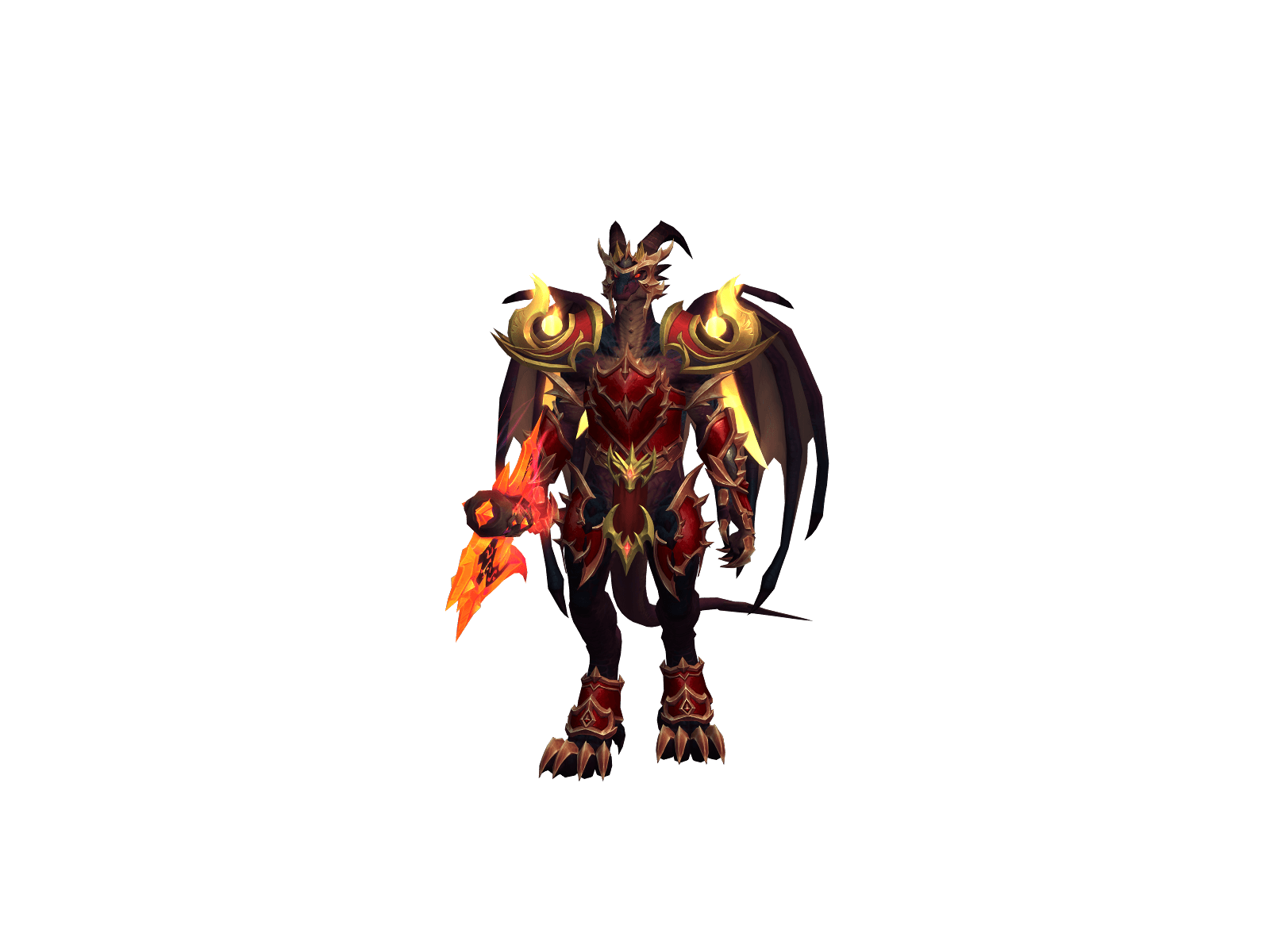 Full character render of Draeki