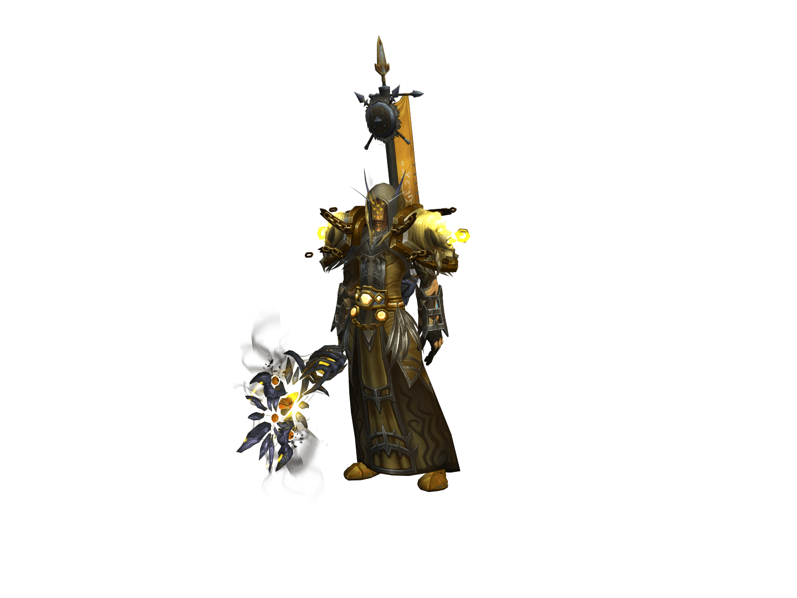 Full character render of Afro