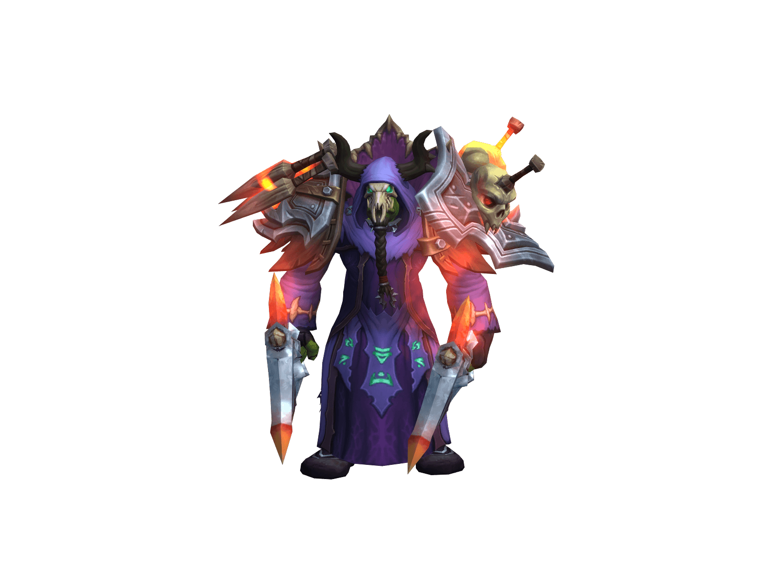 Full character render of Titannforged