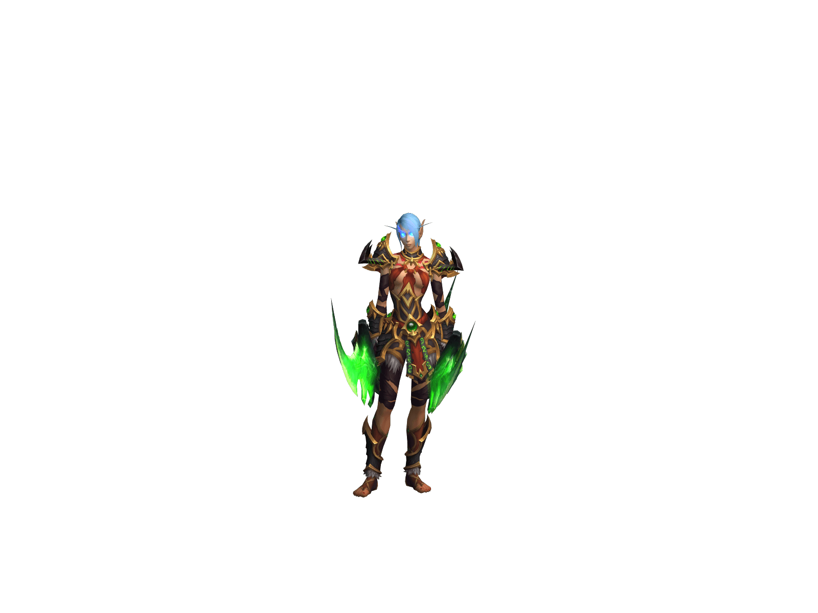 Full character render of Orkaya