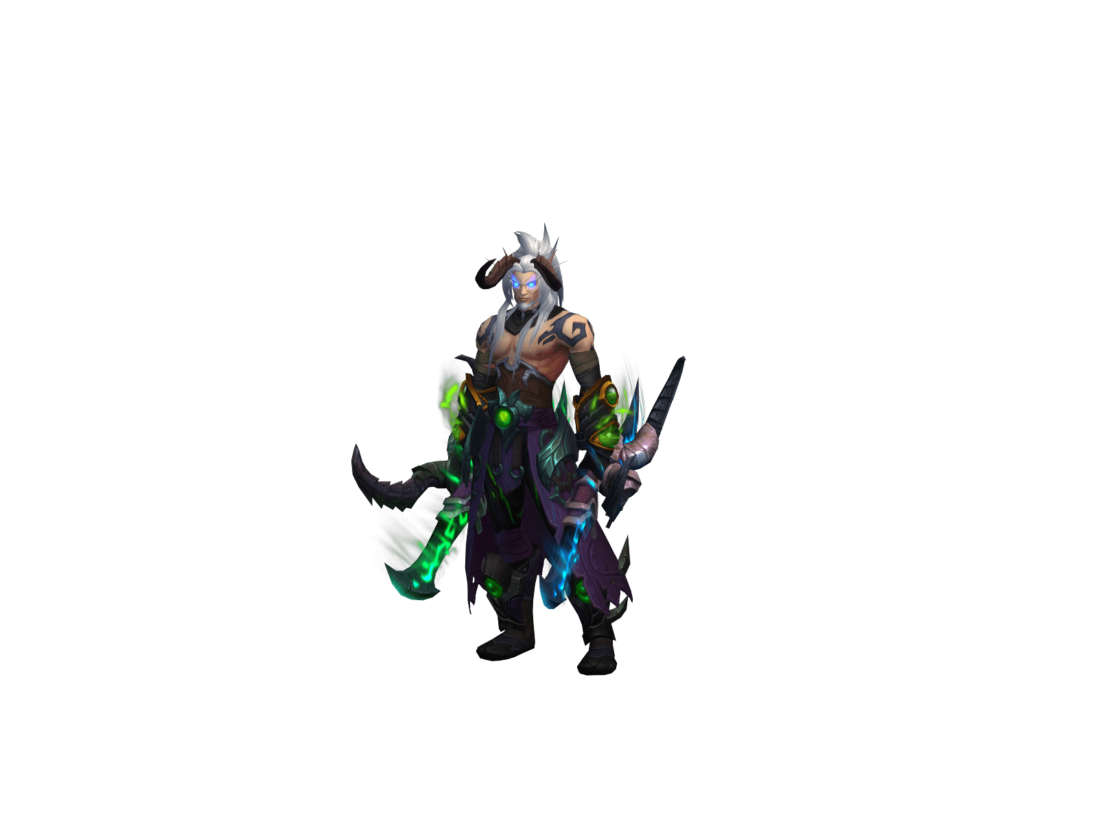 Full character render of Raku