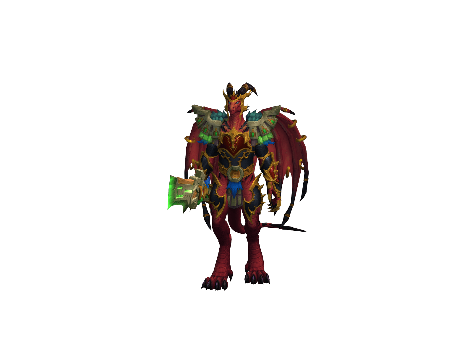 Full character render of Redmillion
