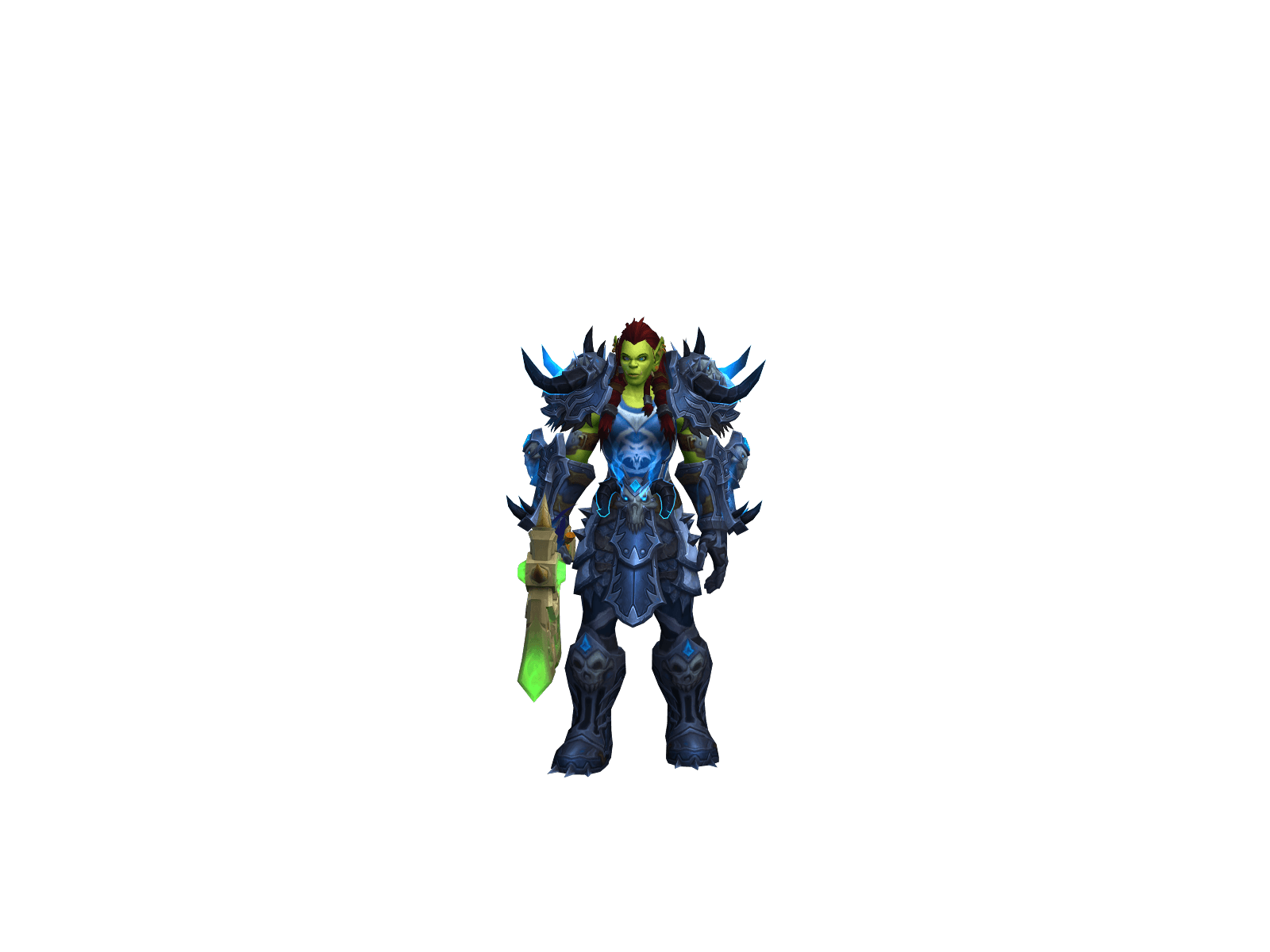 Full character render of Izám