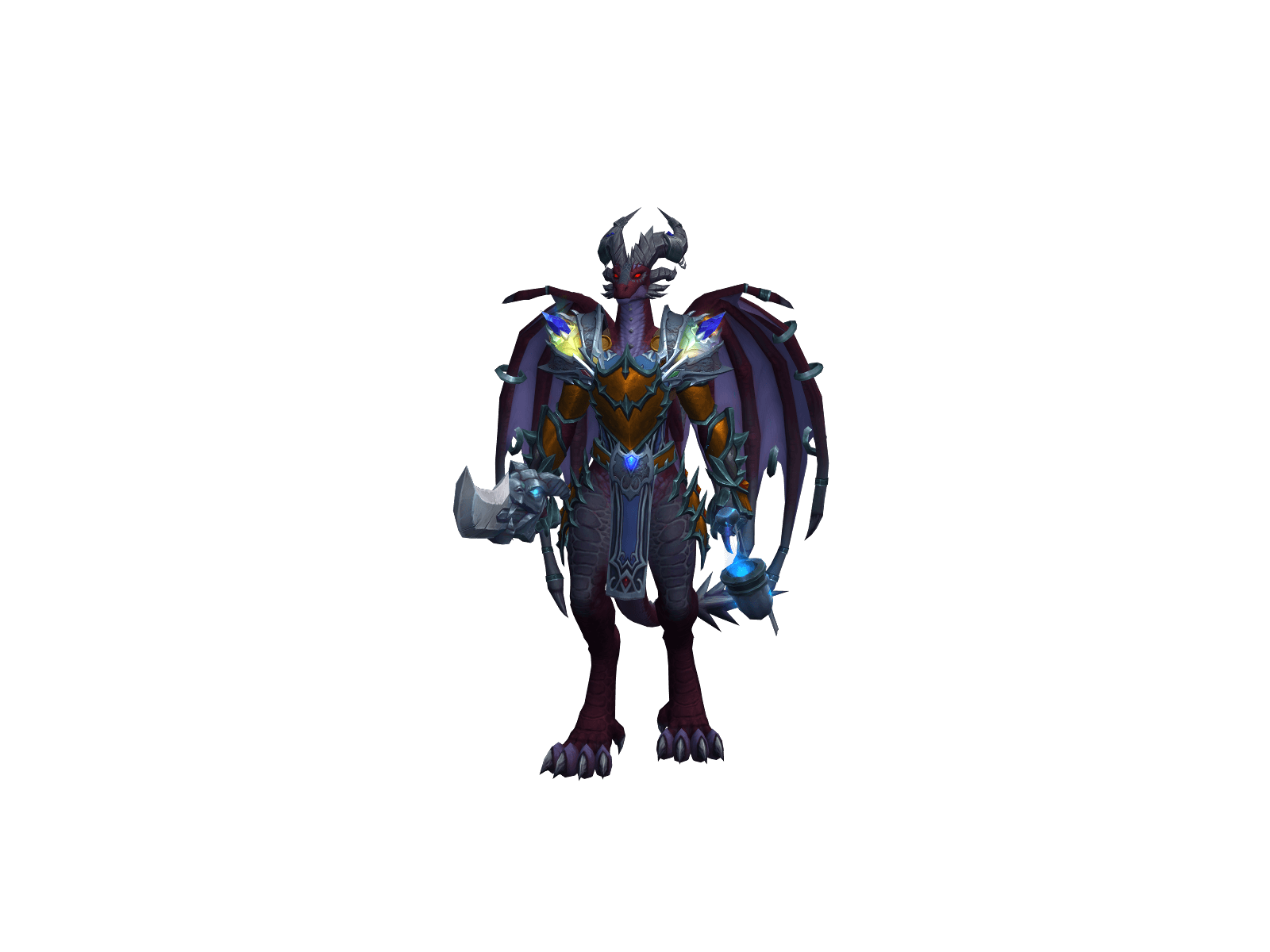 Full character render of Corevex