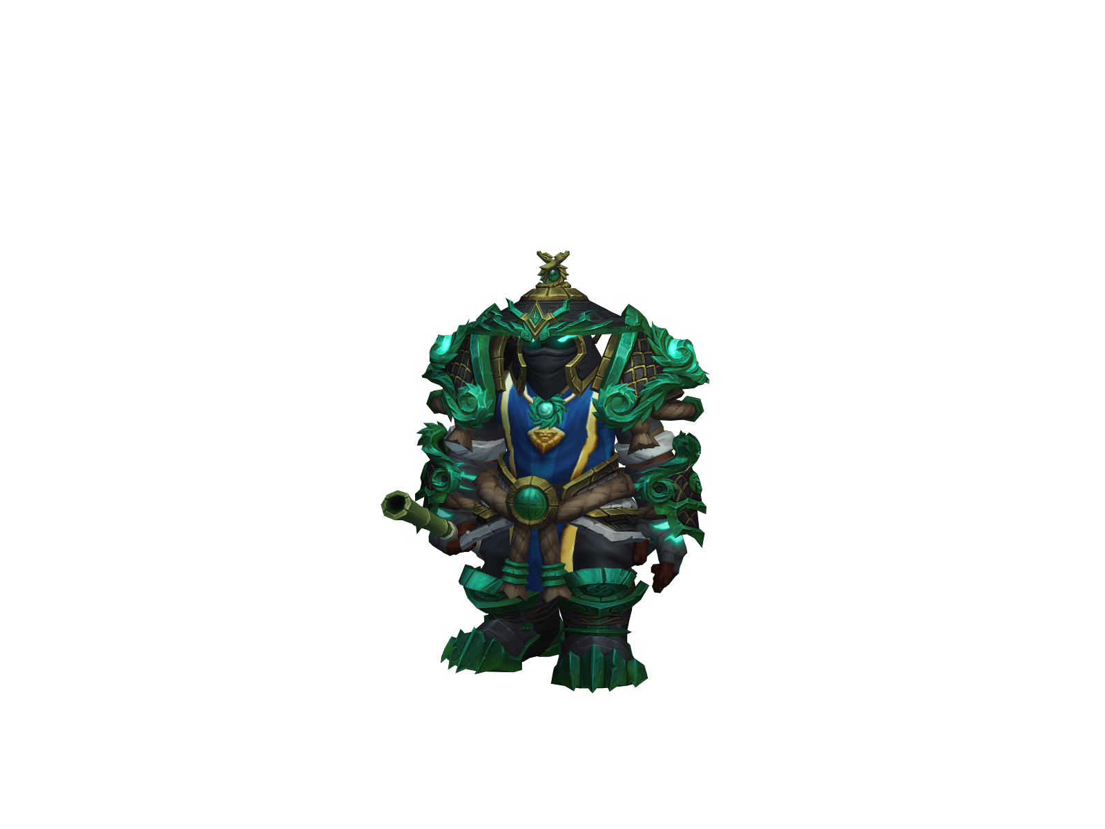 Full character render of Thrannermonk