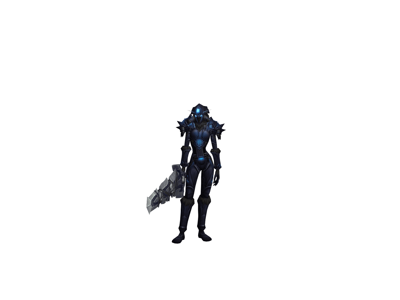 Full character render of Defnight