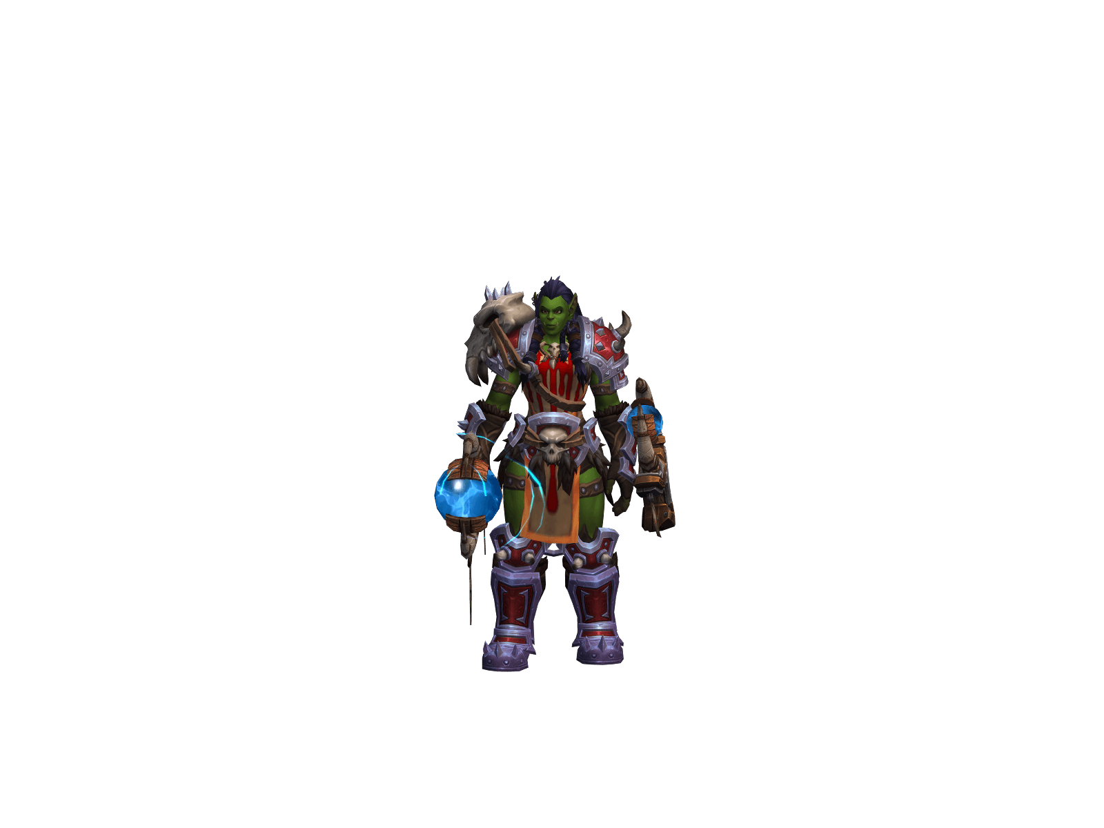 Full character render of Schain