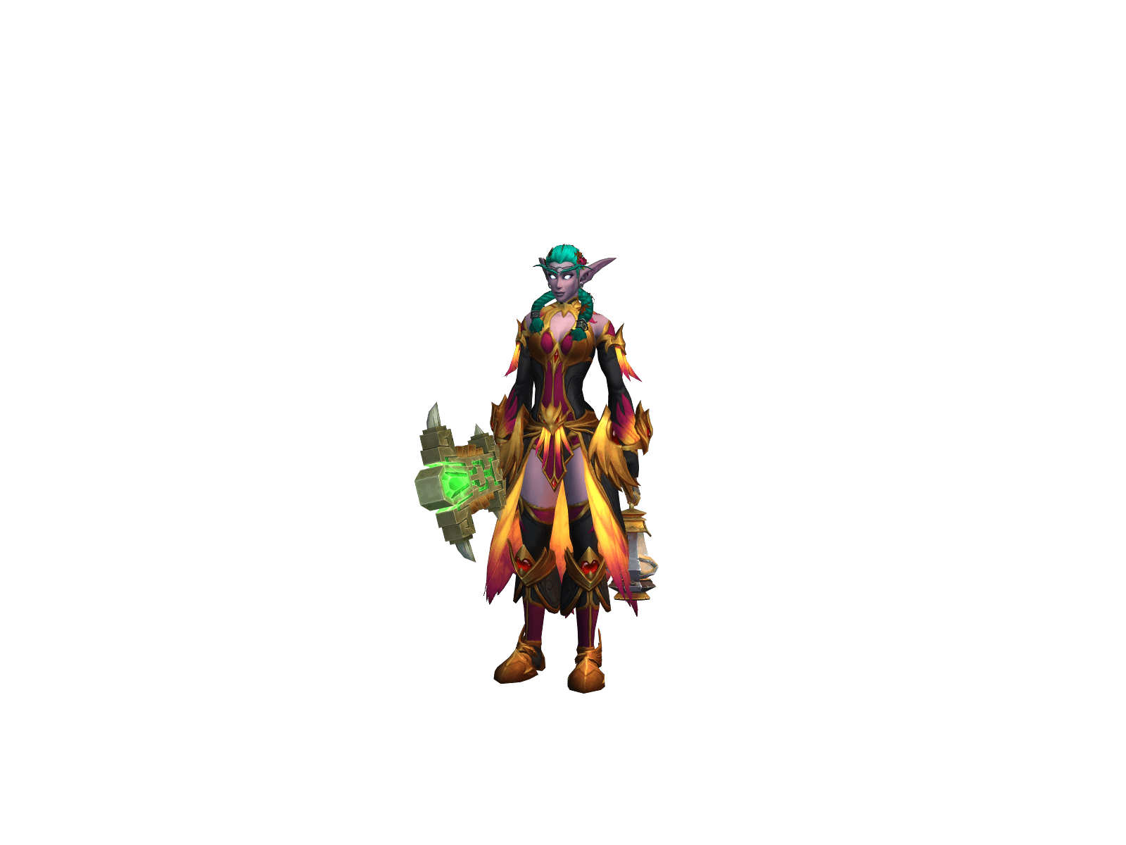 Full character render of Луннаялисица